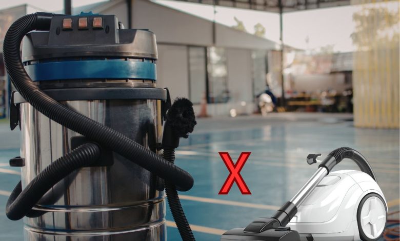 Diferença entre aspirador industrial, comercial e doméstico